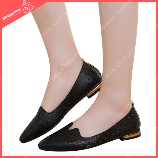 Flexible Doll Shoes Black