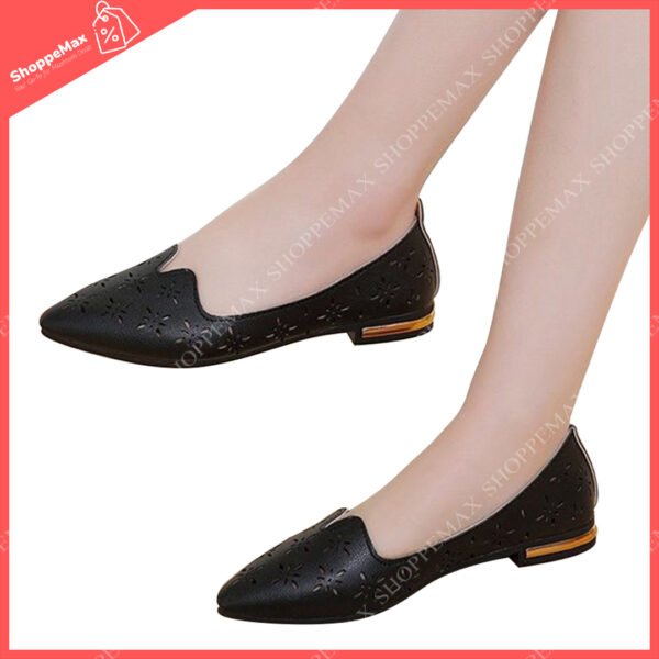 Flexible Doll Shoes Black
