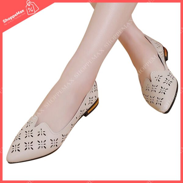 Flexible Doll Shoes White