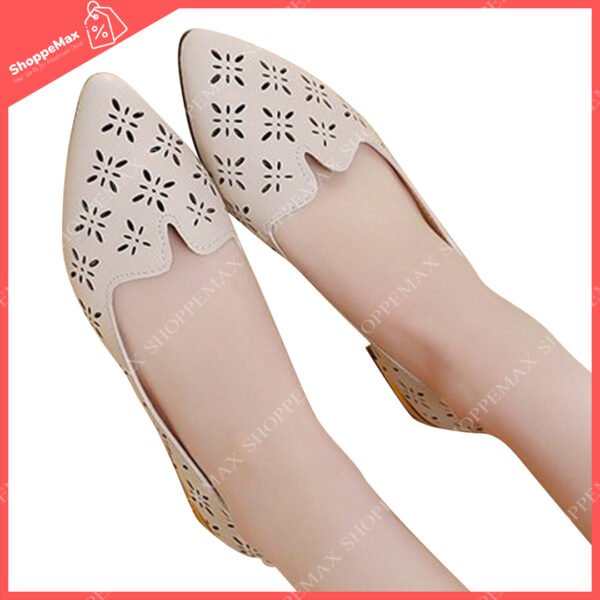 Flexible Doll Shoes White