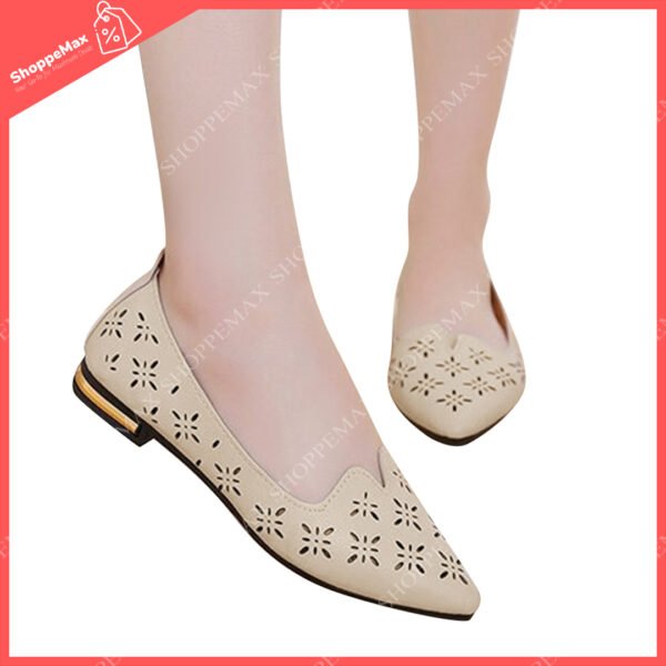 Flexible Doll Shoes Cream