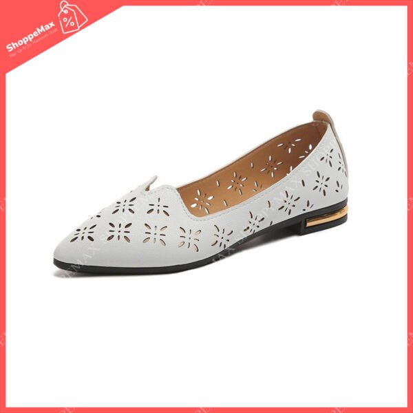 Flexible Doll Shoes White