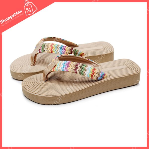 Comfortable Flip Flops Aztec