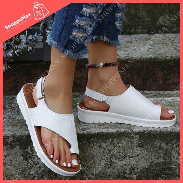 Flat Bottomed Toe Strap Footwear Sandals For Women VTH8