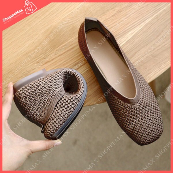 NON-SLIP Doll Shoes Khaki