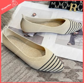 Cloth Doll Shoes pointed Beige